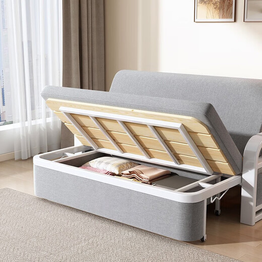 Qiyi [eintägiges schnelles Haar] Sofa-Bett Kleine Wohnung, One-in-One-Dual-Purple-Multifunktionsfunktionsfunktionsfisches einfach