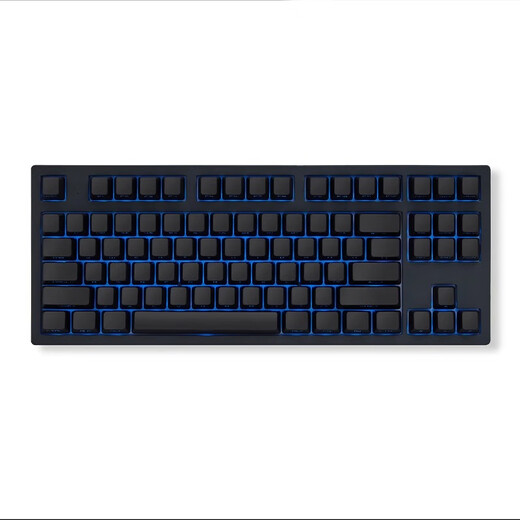 Belly spirit mk870 blackberry side engraving mechanical keyboard Bluetooth wired wireless Bluetooth customized computer game silent office [single mode] Obsidian + pure black side engraving keycap KTT tea shaft [Tianjin Oil]