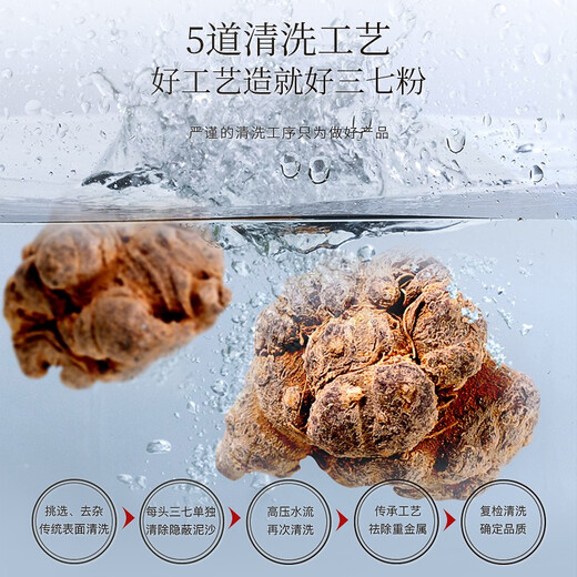 
Fudonghai Yunnan Panax notoginseng powder 250g*2 bottles