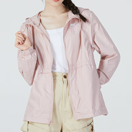 
Nike (NIKE) women's clothing 2025 summer new sportswear trendy fashion woven quick-drying windbreaker casual jacket jacket DM6180-601/suggested to take a small size M