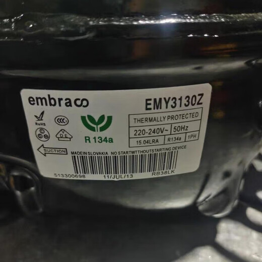 JPHZNB恩布拉科    压缩机 EMTE6187Z