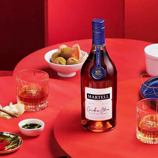 Martell French Cognac Wine XO Arch Bridge Blue Band Mingshi VSOP Original Bottle Imported Martell Blue Band 1000ml Single Pack