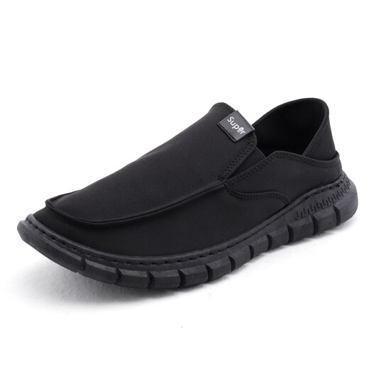 
Zhongfanzhi old Beijing cloth shoes men's summer trendy versatile canvas shoes men's lazy casual shoes breathable trendy shoes YS9901 green 39