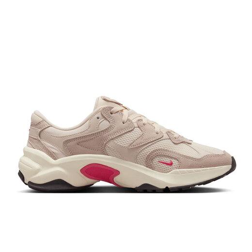 Nike (NIKE) кроссовки для женщин 2025 осень и зима новые спортивные туфли AL8 легкая дышащая толстая подошва повседневная обувь для папы в стиле ретро HJ7371-838 цвет ледяной гуавы астровый порошок 38