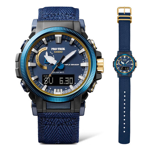 卡西欧（CASIO）PRW-6600YB-3/6621/6900Y-1/6611/61Y-1B光能电波登山手表 PRW-61SS-2