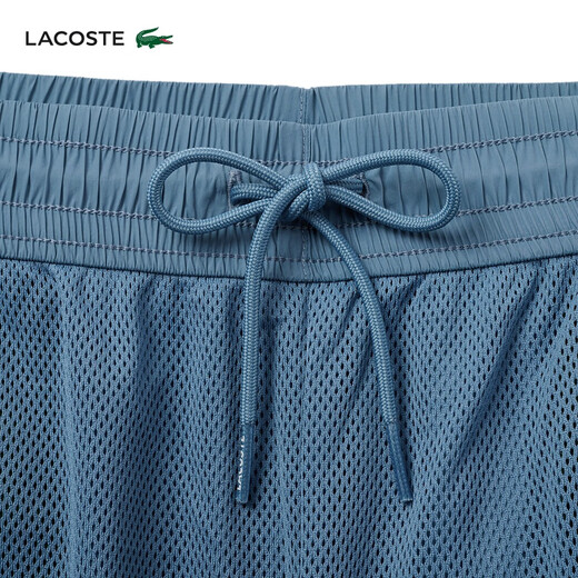 LACOSTE French crocodile men's 25 spring and summer new lightweight and comfortable sports trousers | XH8909 HD9/blue gray L 5