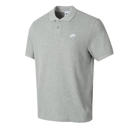 耐克（NIKE）t恤女装 2025夏季新款运动服情侣休闲服翻领全棉透气Polo衫男短袖 FN3895-063/偏大/晒图退5【元】 S /165/84
