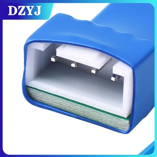 DZYJ 2.54mm 2.0mm program burning test pin spring needle probe STC STM32 ARM microcontroller programming 2.0 pitch 5p diamond head probe with xh2.54 terminal line