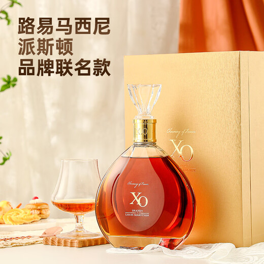 PESTON LOUIS MASSINI 40 Ausländischer Wein aus Frankreich XO Crystal Brandy aus dem Drachen Boot Festival Geschenk 700 ml 1 Flaschengeschenkschachtel importiert