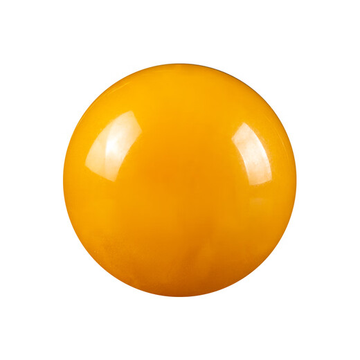 Knock Knock Love Natural Russian Material Old Beeswax Amber Loose Pearls Chicken Oil Yellow Single Round Bead Bracelet Wenxing Xingyue Bodhi 108 Buddha Accessories Old Honey Chicken Oil Yellow 4mm/piece (small hole)