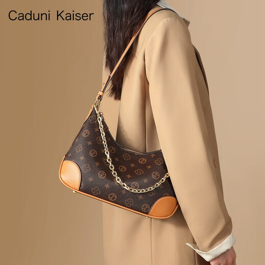 CADUNI KAISER new bag women's bag fashionable pillow bag brand one-shoulder crossbody bag birthday Chinese Valentine's Day gift for girlfriend [Calm] gift for wife high-end practical light luxury niche versatile casual and fashionable commuting