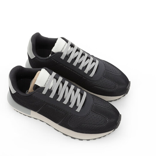 Armani/Armani Ea Men's Men's Fashion Wervatile Stesh Streshate Sports и повседневная обувь X4X684 XR324 Black U555 43