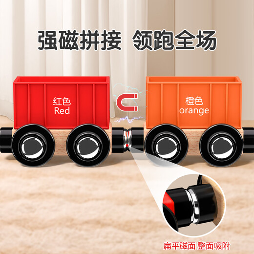 
Star Boat Magnetic Digital Train Toys 3-6 years old magnetic building blocks assembled 2-year-old baby educational children's birthday gift Magnetic Digital Train (delivery storage box)