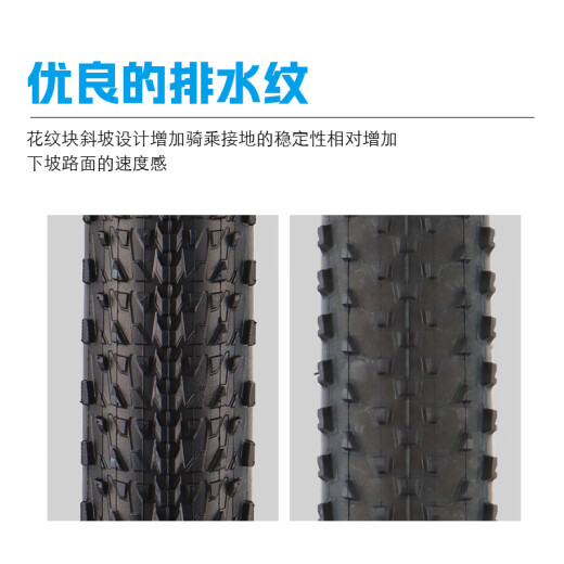 GIANT Giant mountain bike interior and exterior tire 27.5X1.95 tire ATX830/850 bicycle tire 27.5X1.95 American air nozzle inner tube Single tire one
