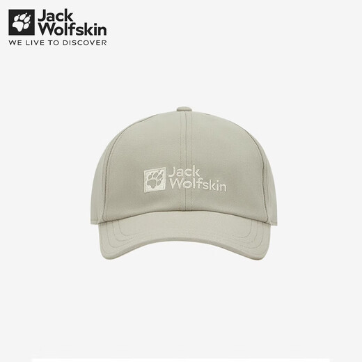 Jack Wolfskin狼爪鸭舌帽男女同款春夏户外运动遮阳透气休闲情侣棒球帽 675-4030/青石色 均码