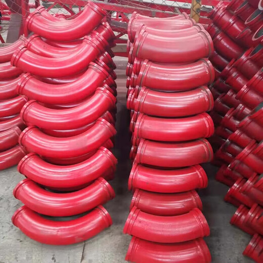 CLCEY地泵90度弯头15125高压R500泵车45°大小弯350布料机30弯管 100-500-45度弯头