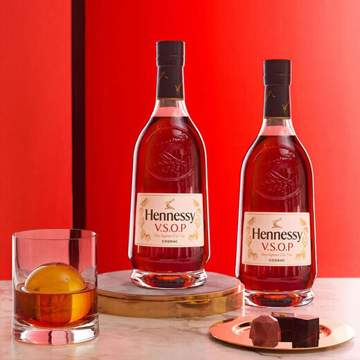 Hennessy (Hennessy) French cognac foreign wine vsop xo original bottle imported business banquet gift Hennessy VSOP 1000mL double pack