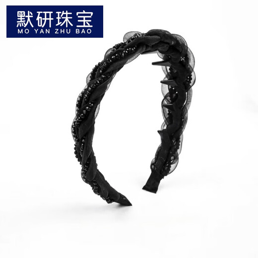 MOYAN Princess of Paris 3.0 upgraded version 3.5 cm wide non-slip braided wide-brimmed headband braided headband for women braided wide-brimmed headband A22-206