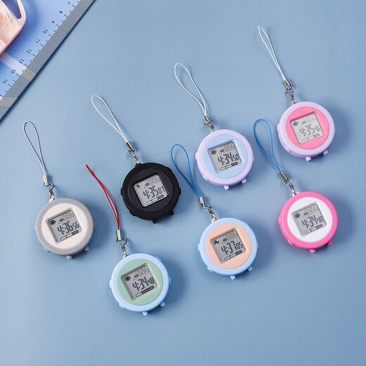 Clock wall watch mini wall watch portable student electronic watch work study exam clock timetable silent luminous watch Jingdong Express upgraded luminous model