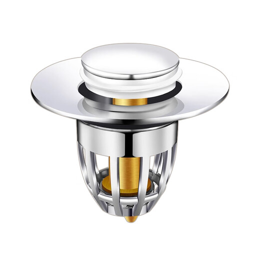 
JOCBO [Germany] Wash basin leak plug Basin bounce core full copper core insect-proof and odorproof drainer anti-blocking water plug Basin anti-odor bouncing core [full copper core]
