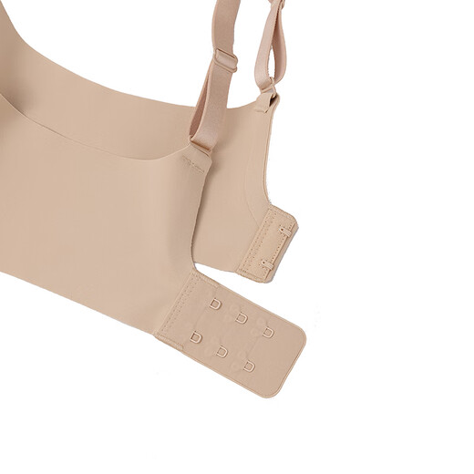 Liebe Frühlings- und Sommerunterwäsche für Frauen, Jianyun, kein Stahlring, mittelgroßen, dicken versteckten Löchern, kleine Brüste, gesammelte BH, Am17A701, nackte Hautfarbe, CM0 80B