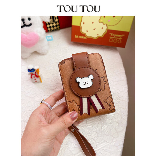 Toutou2025 line puppy champion joint card bag short wallet children's birthday gift for girlfriend girl