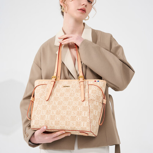 GUSKI French Bag Women's 2025 Young Luxury Ladies One-Shoulder Tote Bag Birthday Chinese Valentine's Day Gift to My Girlfriend Coffee Color [Brown] French High-end Brand Practical Gift to My Wife and My Girlfriend