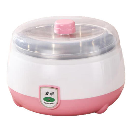 
Maizhuo (MAKE JOY) yogurt machine, fully automatic stainless steel inner liquor machine, homemade yogurt, pink mechanical model standard
