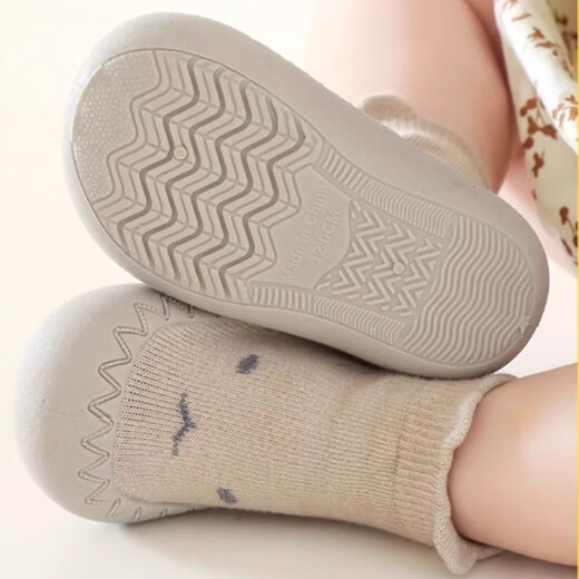 9i9 baby toddler shoes summer baby floor socks indoor soft sole shoes non-slip insulation early education foot cover 2 pairs of A170