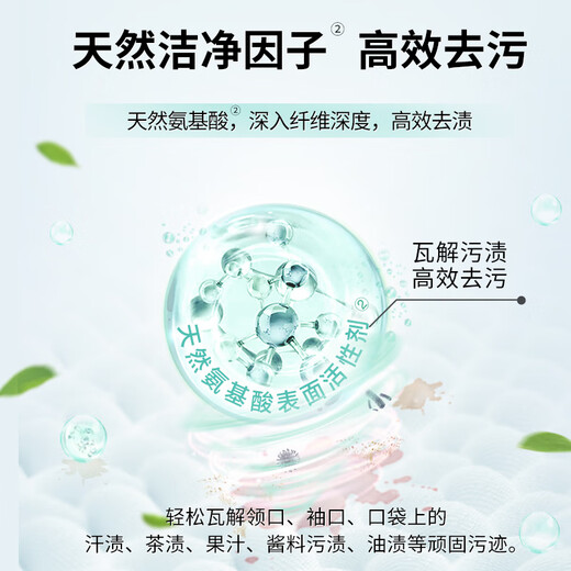 Liby Xiaobai white down jacket cleaning agent, cotton clothing laundry detergent, decontamination and stubborn stain detergent, does not damage the soft and fluffy clothes, down jacket laundry detergent 500g*2 bottle set