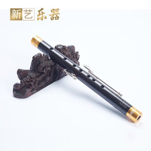 悦律加键管子乐器催泪管单管筚篥成人专业演奏可吹正音4低音3加键 紫檀木 加键降B调