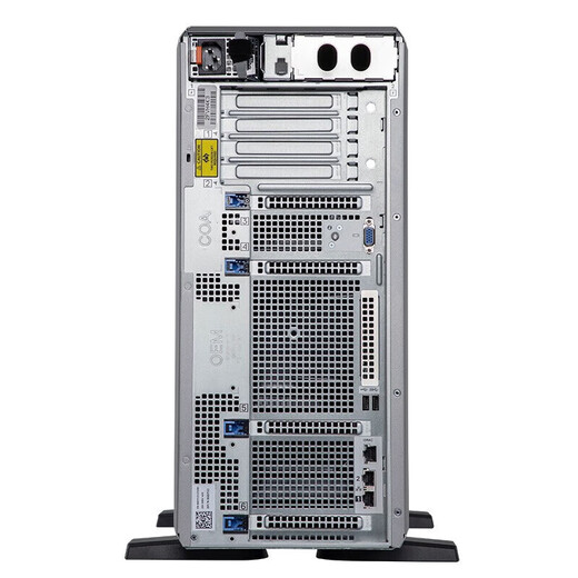Dell PowerEdge T550 Tower Server Глубокий учебный графический процессор Ускоренное ускоренное настольное компьютер хост 2*Золотая медаль 6338 64-ядра 128 Поток 128 丨 960+3*1,92 丨 H755 丨 2*L20