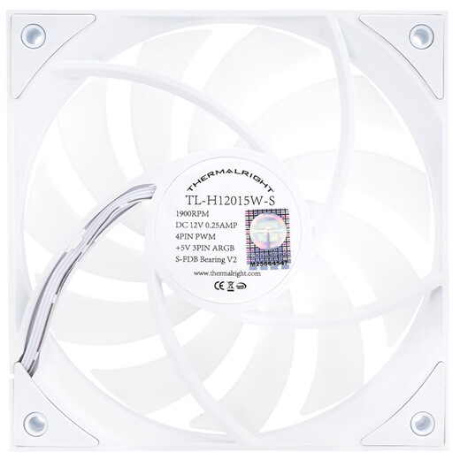 Limin Thermalright TL-C12015 12cm thin case cooling fan 15mm fan 4PIN PWM 1500 Speed ​​S-FDB V2 Bearing H12015W-S