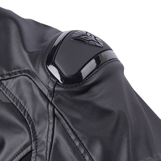 Duhan 2168 Black Motorcycle Riding Suit Men's Four Seasons Universal Motorcycle Leather Suit Anti-fall Warm Racing Suit Rider Suit L