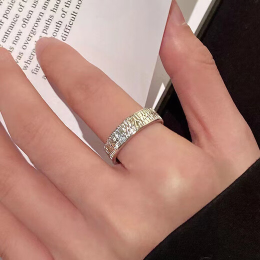 AIOSC Thorns Rose Couple Ring Women's Ins Cold Style Fashion Personalized Index Finger Ring Opening Adjustable Niche Ring Great Value 4-Pack Opening Adjustable