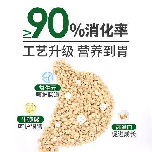 Baichan Cat Snacks Freeze-dried Chicken Nuggets Pet Nutrition Fattening Hair and Gills Freeze-dried Large Bags of Chicken Breast Nuggets Cat Food Staple Food Freeze-Dried Chicken Nuggets Net Content 500g*1 Bag