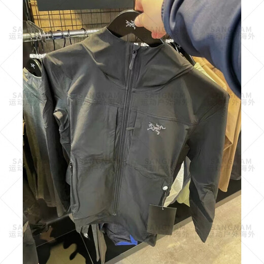 始祖鸟（ARC'TERYX）Gamma LightWeight Hoody男夏季超轻透气软壳X9196 24款Black黑色 X000009196 S