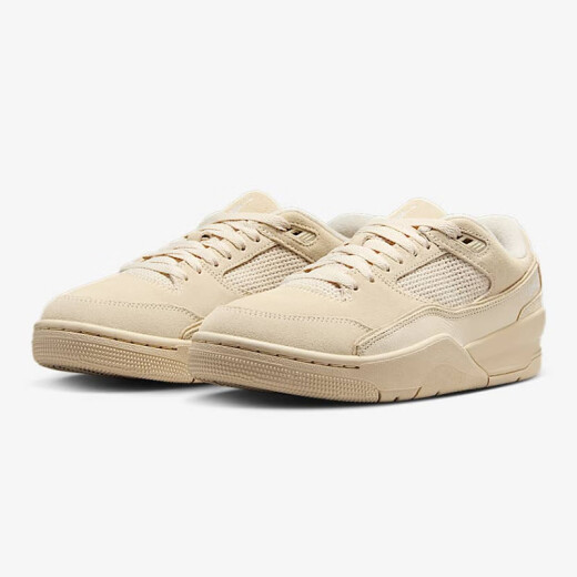 Nike (Nike) zapatos casuales zapatos para hombres zapatos para mujeres 2025 Summer Nuevas zapatillas de vuelo Jordan Shoes Low Top Shoes FZ9854-200 Legend Brown/Sai White 40