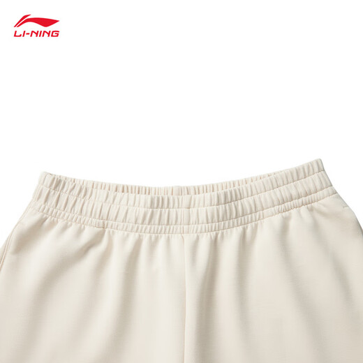 
Li Ning micro-flare trousers for women 2025 summer new fitness series fashionable skin-friendly and comfortable sports trousers AKLV718 Dune Khaki-5 XL