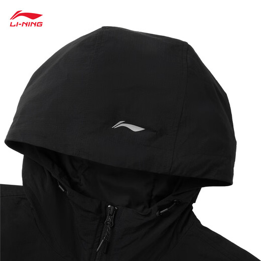 Li Ning sports windbreaker jacket soft shell men's 25 new waterproof breathable versatile hooded jacket AFDV457