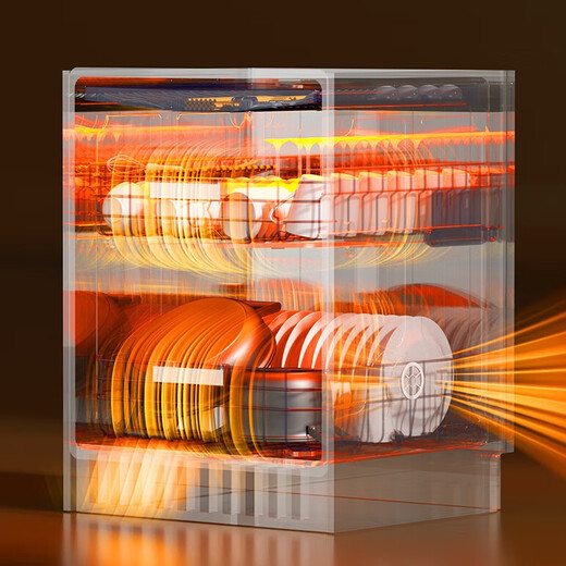 Xinfei (Frestec) 16 sets of large-capacity embedded variable frequency dishwashers, first-class water efficiency, three layers and six arms, high pressure washing, layered washing, hot air, quick drying, 168 hours of healthy storage, independent embedded dual-use, 16+2 sets of variable frequency dishwashers, embedded models, can be remotely controlled by mobile phone over the Internet