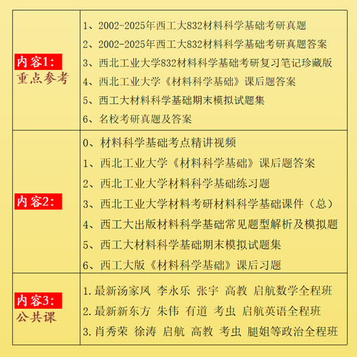 2026 Northwestern Polytechnical University 832 Materials Science Basic Postgraduate Entrance Examination Questions Western University 832 Materials Postgraduate Entrance Examination Materials Electronic Version