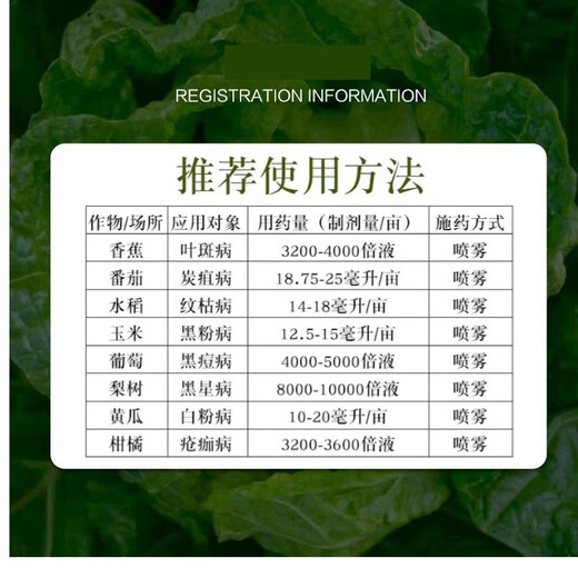 40% difenoconazole powdery mildew leaf spot anthracnose rust black spot pesticide fungicide 500g