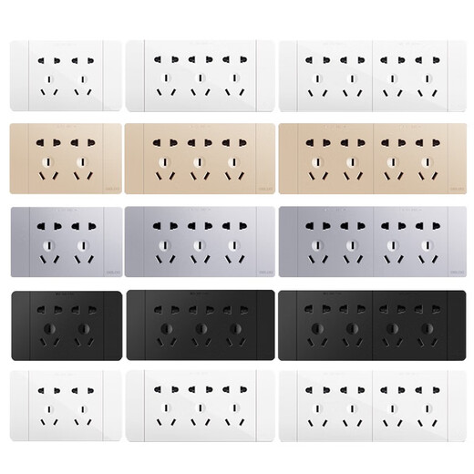 Delixi 118 Starry Sky Grey Sweatch Panel Панель 15-луночных 20-луночных двухлетнего модуля с полной межпользой.