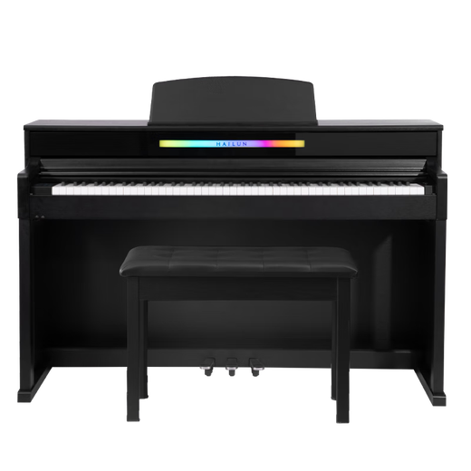 Hailun Electric Piano H305 Elegant Black Graded Heavy Hammer 88 Keys Original Steel Tone Home Intelligent Children Beginner Grade Examination