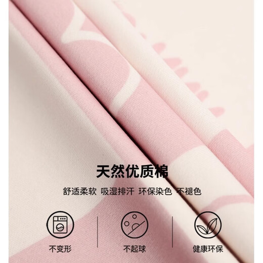 恒源祥女士纯棉睡衣2025新款短袖短裤套头家居服薄款套装春夏季 6174 M (165)