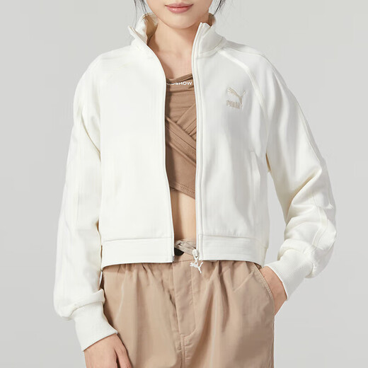Puma (Puma) Frauenkleidung 2025 Sommer Neue Sportbekleidung Running Fitness Training Top Outdoor Windproof Jacke Casual Jacket 623475-65 XL