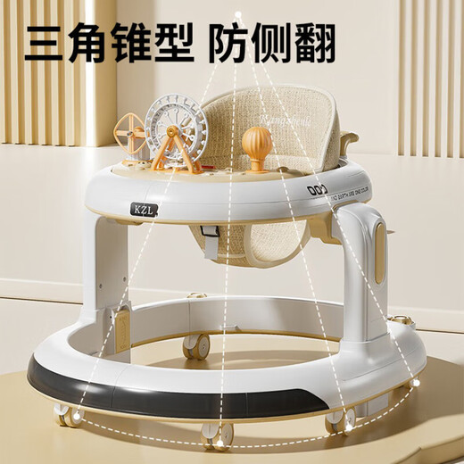 Xulin British baby walker anti-rolling 6 to 18 months old baby multi-function hand-pushing walking 2025 new model Ruoyingka