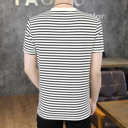 Septwolves (Septwolves) Código roto 2025 Camisa de manga corta de verano para hombres Nuevos modernos de algodón de seda del algodón de algodón de algodón de algodón de mangas 9898 White 4xl