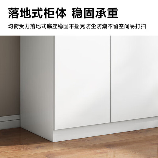 Molongfu wardrobe home bedroom storage locker modern simple small apartment simple rental room wardrobe three doors 1.2 meters main cabinet